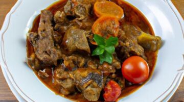 Guláš z jehněčího masa