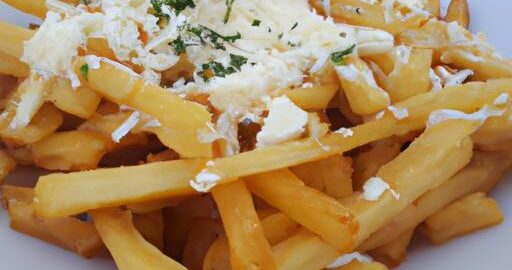 Hranolky s kozím sýrem