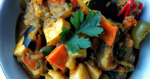 Zeleninový curry s kokosem