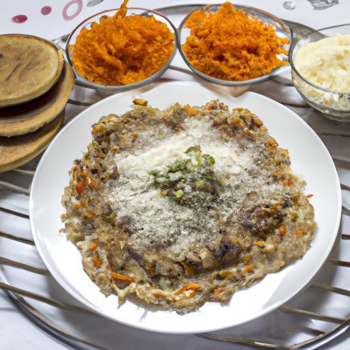 Tapiokové palačinky s kuřecím ragú