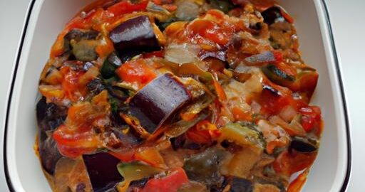 Ratatouille s bylinkovou omáčkou