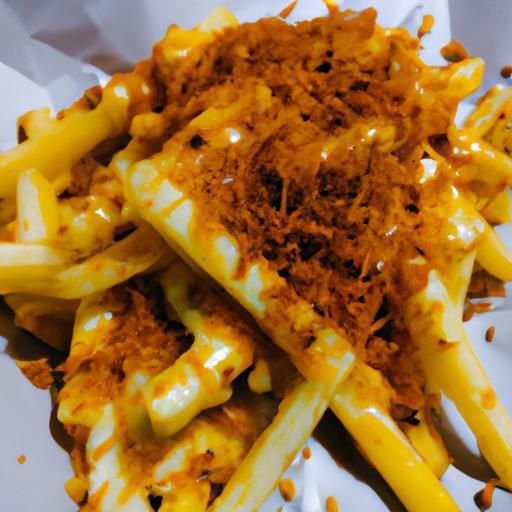 Hranolky s chilli sýrem