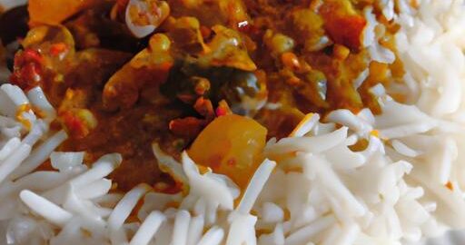 Rýžová směs se zeleninou curry