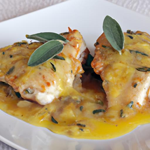 Parmazánový kuřecí saltimbocca s šalvějí