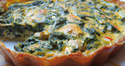 Kuřecí quiche s špenátem