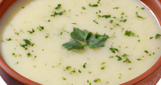 Bramborová polévka s koriandrem