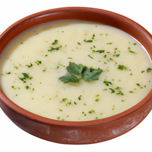 Bramborová polévka s koriandrem