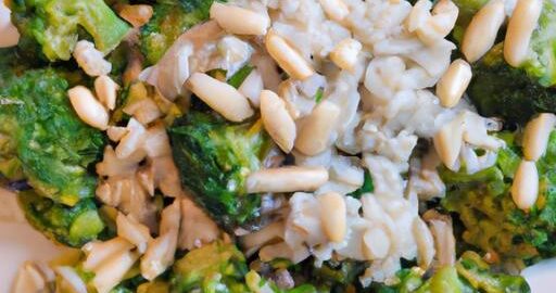 Brokolice s arašídy a rýží