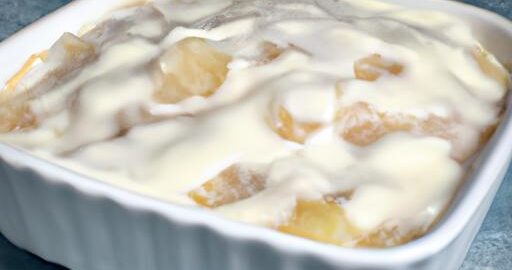 Kokosový banánový puding