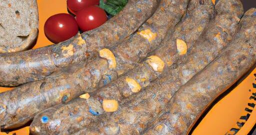 Třtinský celozrnný párek s křenem