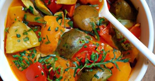 Ratatouille zeleninový guláš s bylinkami