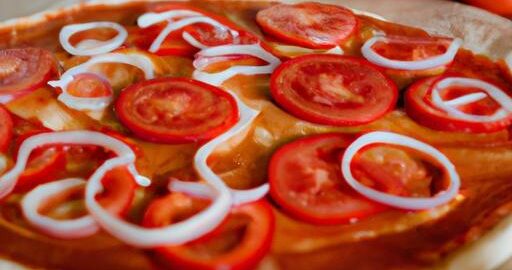 Klasická italská pizza s rajčaty