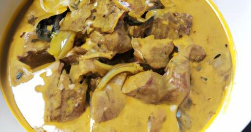 Hovězí korma s kokosovým mlékem