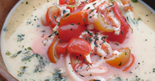 Ceviche z čerstvého mořského rybíz