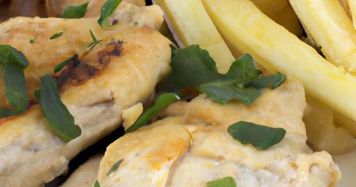 Kuřecí soté s hranolkami