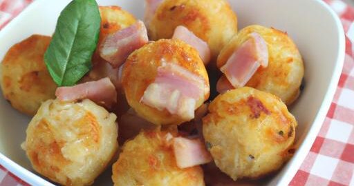 Kuřecí sýrová koule se šunkou