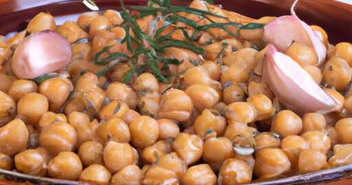 Cizrna s česnekem a tymiánem