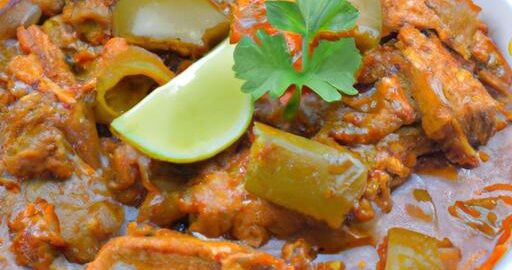 Kuře Masalé vařené na kari