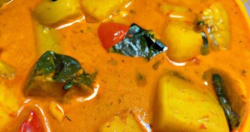 Thajský zeleninový curry