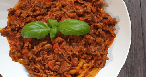 Ragu z boloňského masa