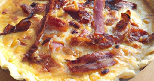 Quiche Lorraine s křupavou slaninou