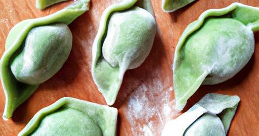 Ravioli se špenátovým nádivkem