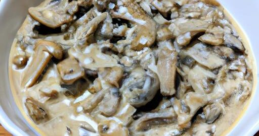 Houbový guláš se smetanou