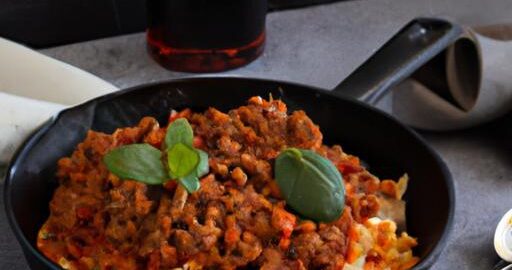 Ragu bolognese s červeným vínem