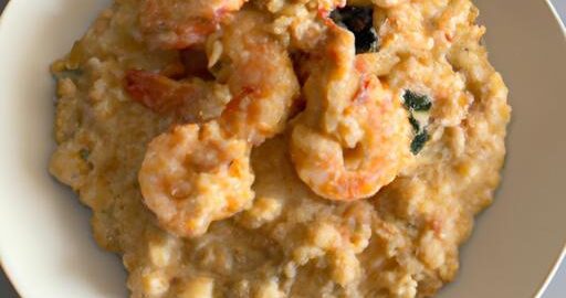 Krevetové rizoto s kokosovým mlékem