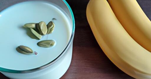 Banánový lassi s kardamomem