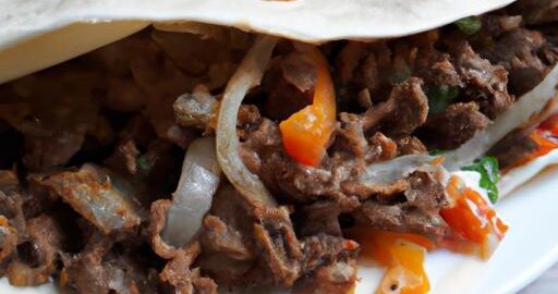 Shawarma s hovězím masem