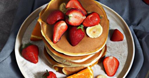 Bezlepkové palačinky s ovocem