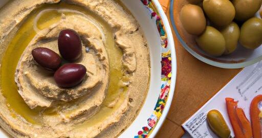 Recept: Hummus s tahini a olivami