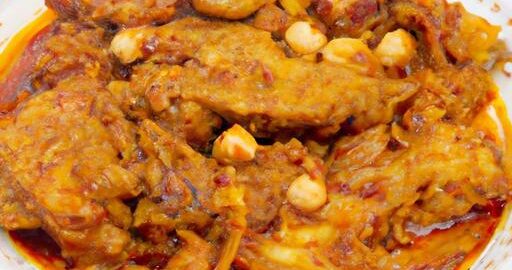 Kuřecí korma s ořechy