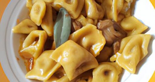 Ravioli s hovězím ragú a šalvějí