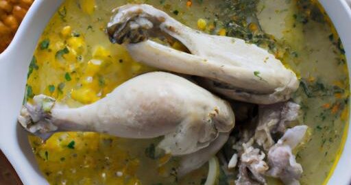 Ajiaco – tradiční kokoší polévka