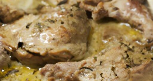 Králík na smetaně s tymiánem