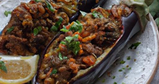 Plněné irácké lilky