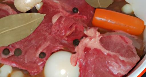 Hovězí Bourguignon se syrovou šunkou