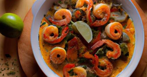 Moqueca de camarão