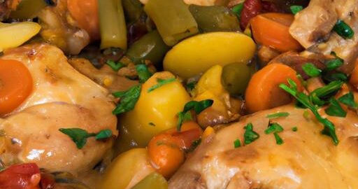 Kuřecí s francouzskou zeleninou