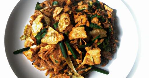 Kuřecí pad thai s rýží