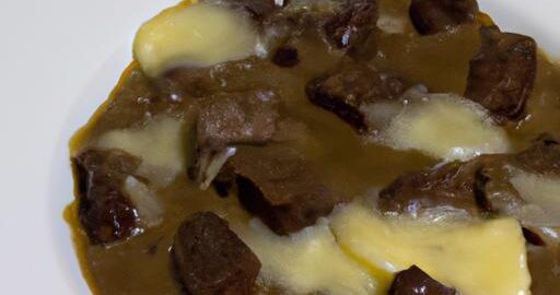 Hovězí Bourguignon se sýrem