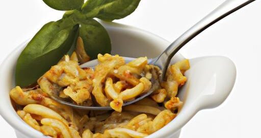 Rajská omáčka s bazalkou a těstovinami