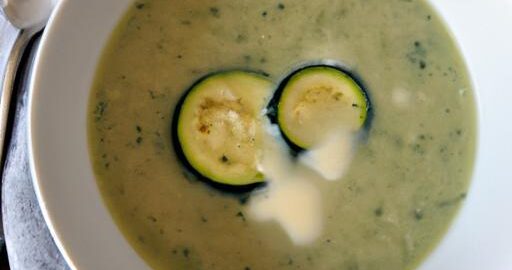 Parmezánová cuketová polévka