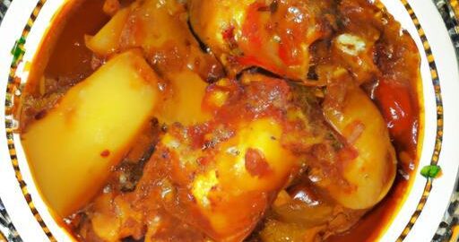 Rajasthanské kuře s ananasem