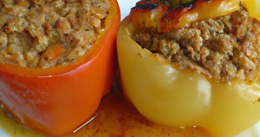 Plněná paprika bez masa