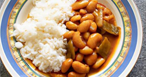 Zeleninový fazolek s rýží