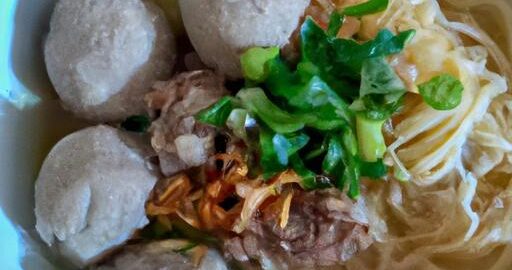 Bakso – indonéské masové nudle