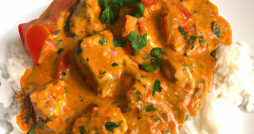 Murgh Tikka Masala s rýží